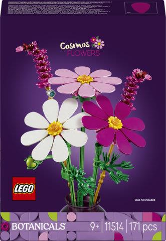 LEGO BOTANICALS Cosmos Flowers – 11514  (Box: 14×19 cm)…x4